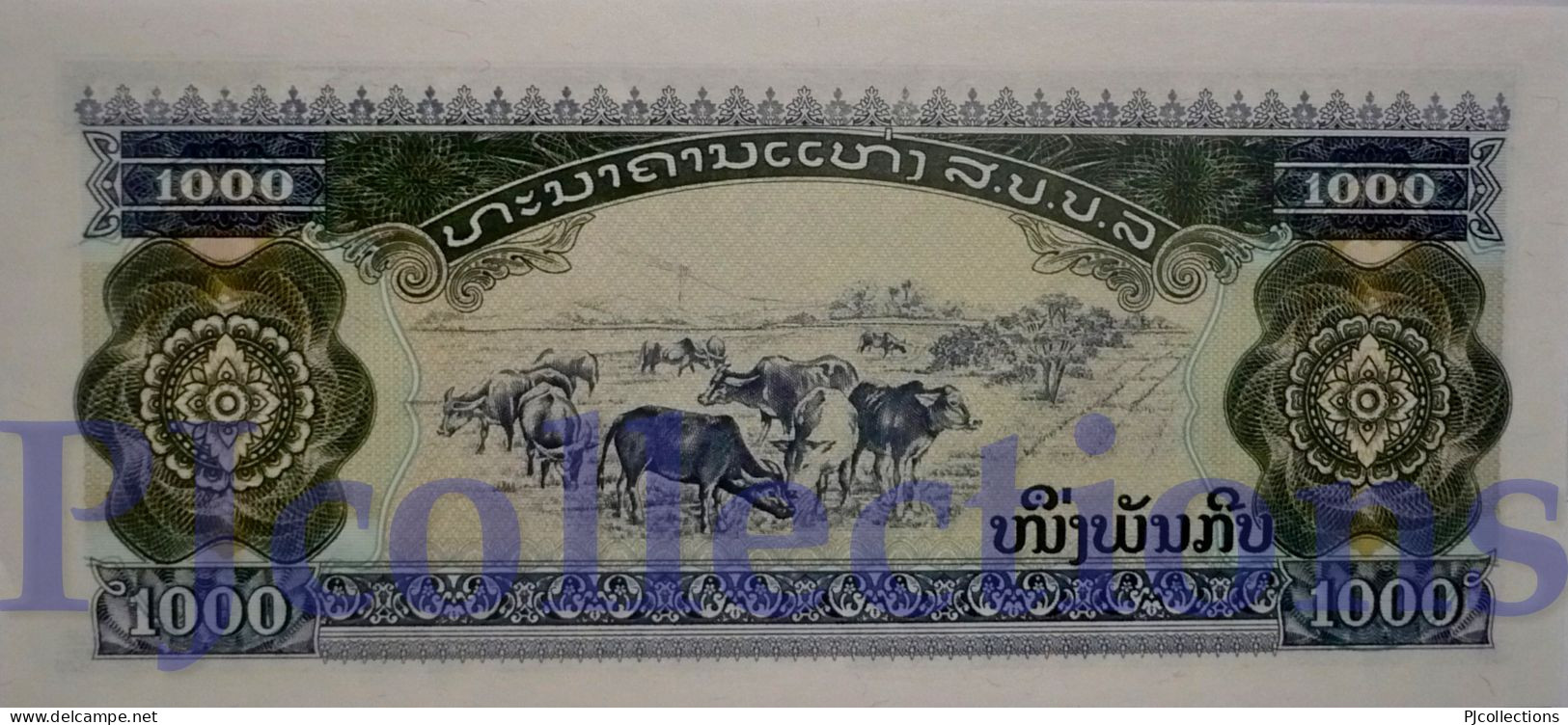 LAOS 1000 KIP 1992 PICK 32a UNC - Laos