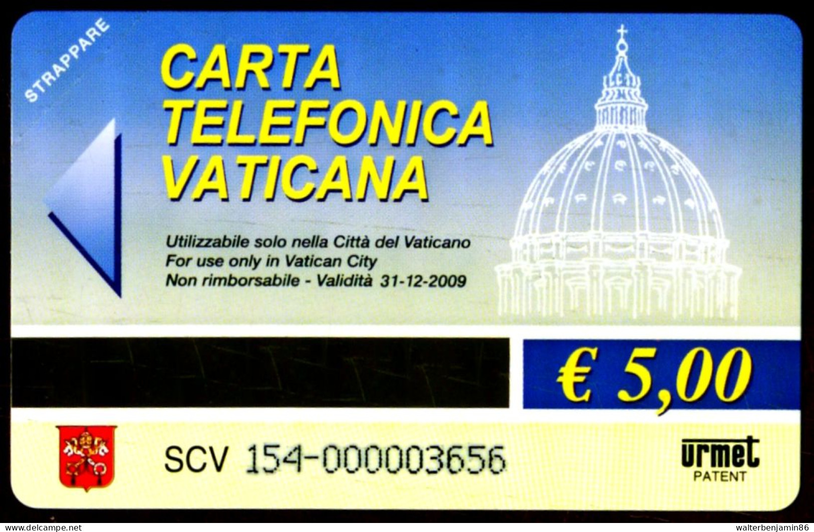 G VA 154 C&C 6154 SCHEDA TELEFONICA NUOVA MAGNETIZZATA VATICANO PRESEPE NAPOLETANO COME FOTO - Vatican