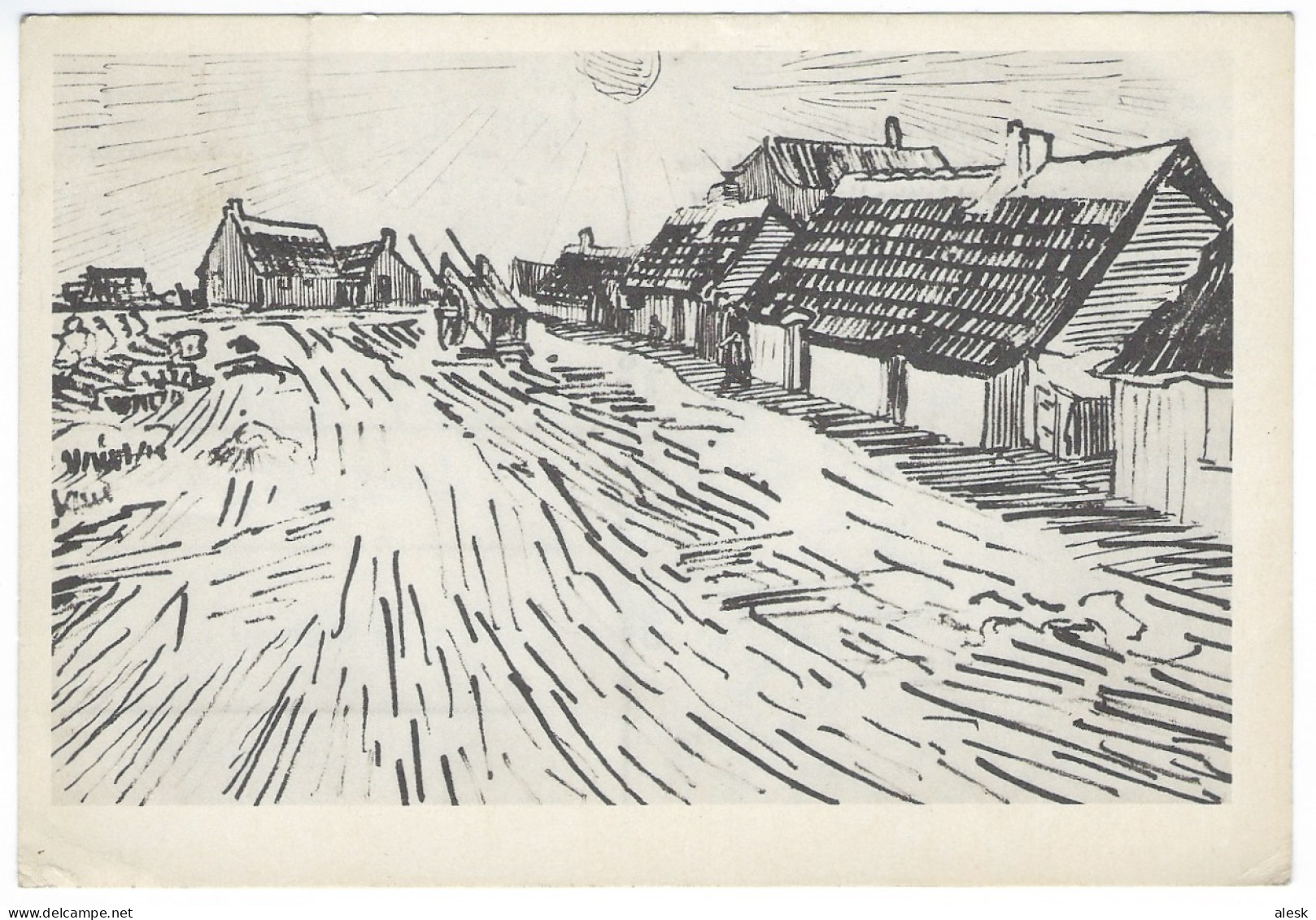UN GROUPE De MAISONNETTES Aux Saintes-Maries De La Mer - 1955 - Van Gogh, Vincent