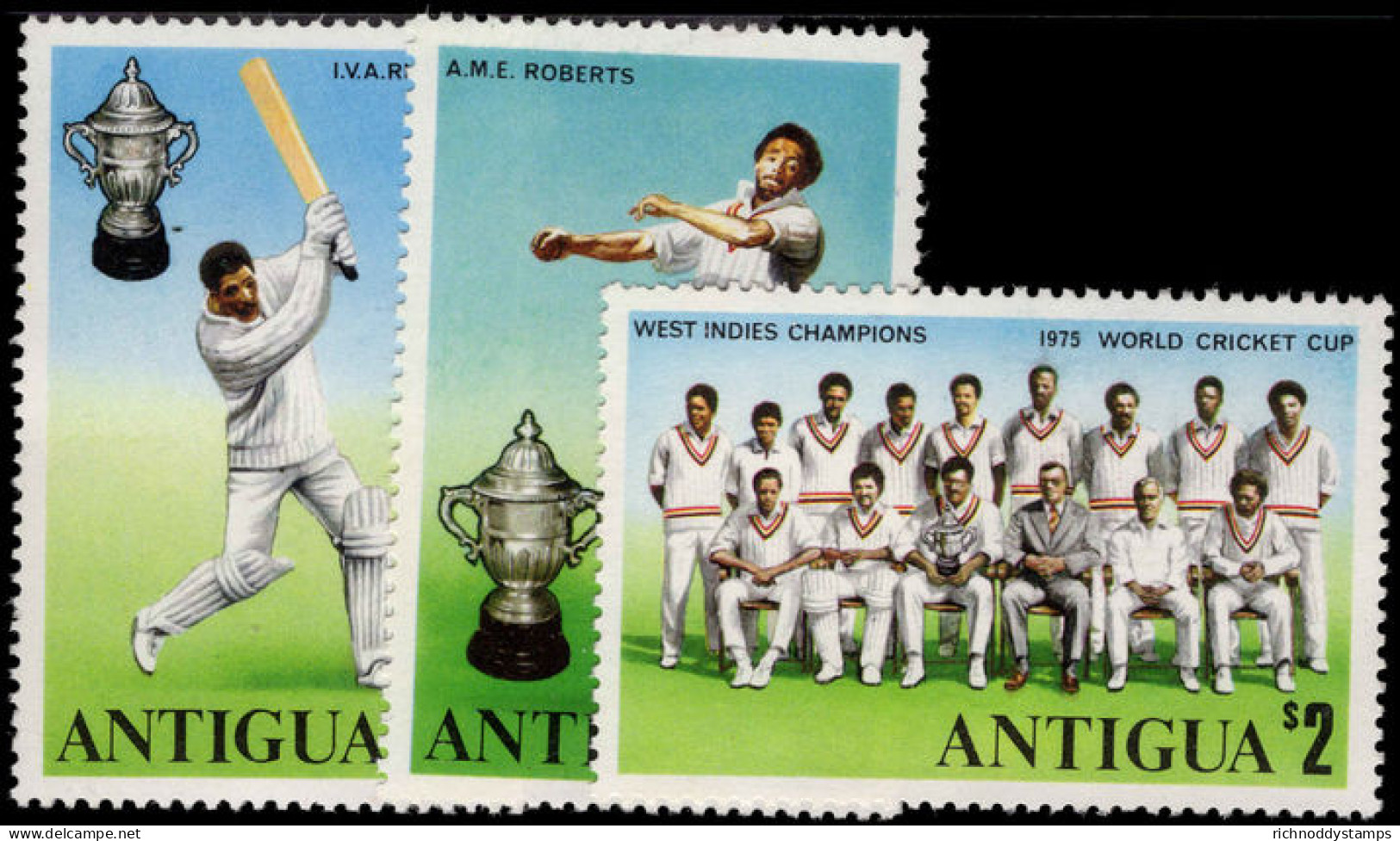 Antigua 1975 Cricket Unmounted Mint. - 1960-1981 Interne Autonomie