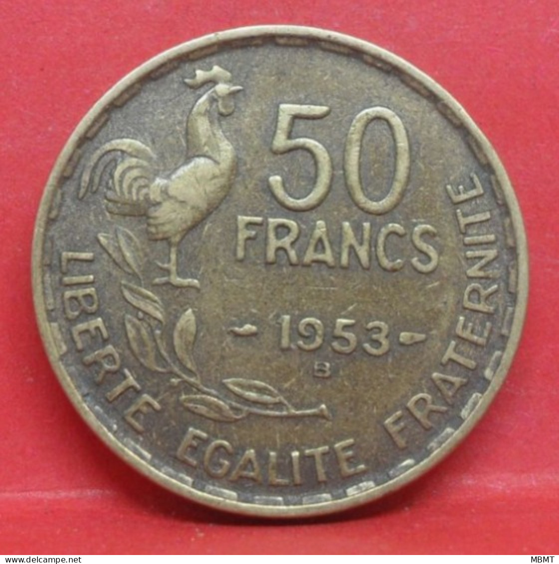 50 Francs Guiraud 1953 B - TTB - Pièce Monnaie France - Article N°1013 - 50 Francs