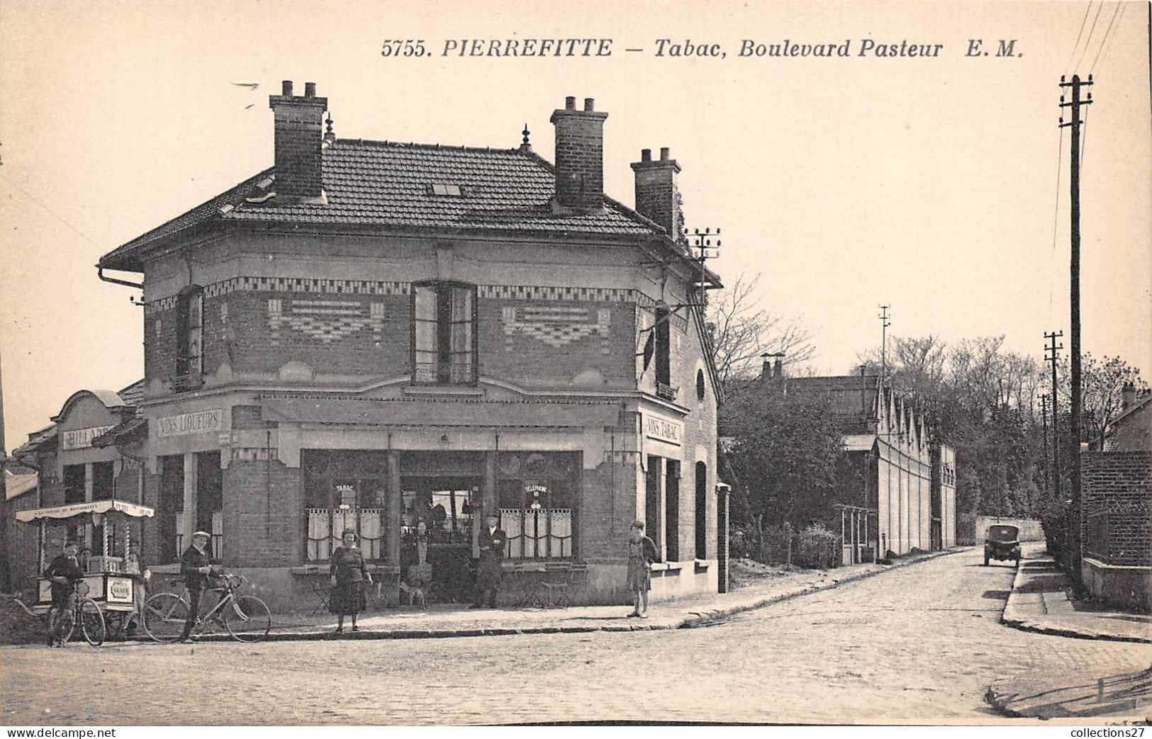 93-PIERREFITTE- TABAC BOULEVARD PASTEUR - Pierrefitte Sur Seine