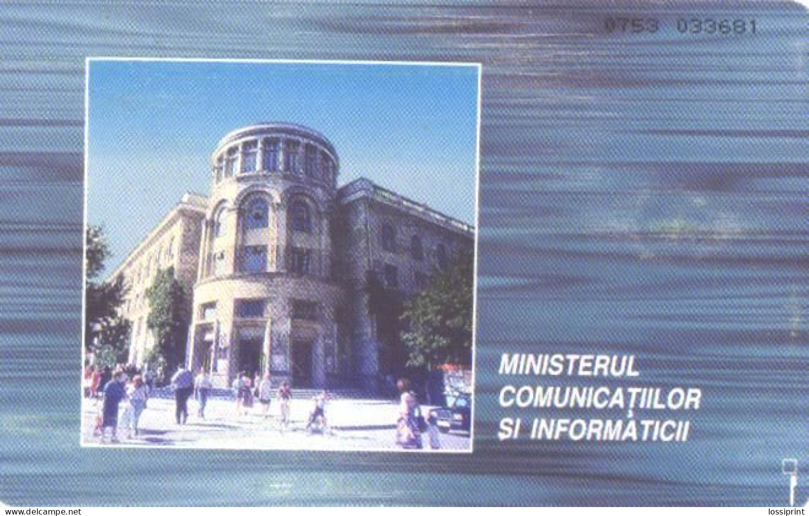 Moldova:Used Phonecard, Moldtelecom, 75 Impulses, Communication Ministery, 1997 - Moldawien (Moldau)