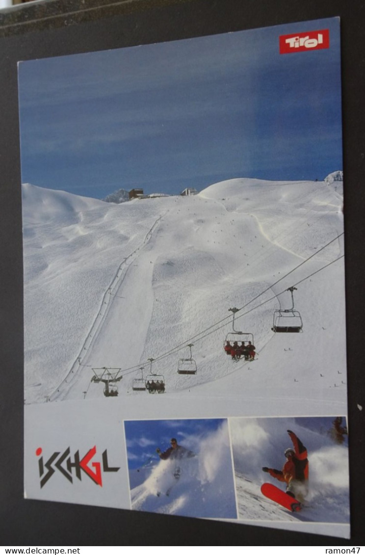 Ischgl - Schiparadies, Alp Trida - Tiroler Kunstverlag Chizzali, Rum - # 76262 - Landeck