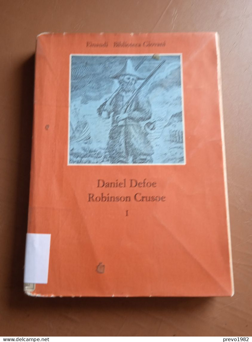 Robinson Crouse - D. Defoe - Ed. Einaudi Biblioteca Giovani - Actie En Avontuur