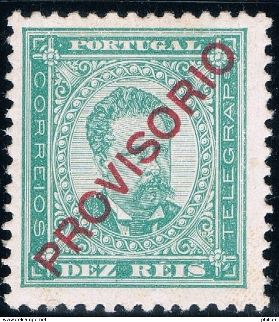 Portugal, 1892/3, # 83 Dent. 11 3/4, Sob C), MH - Ungebraucht