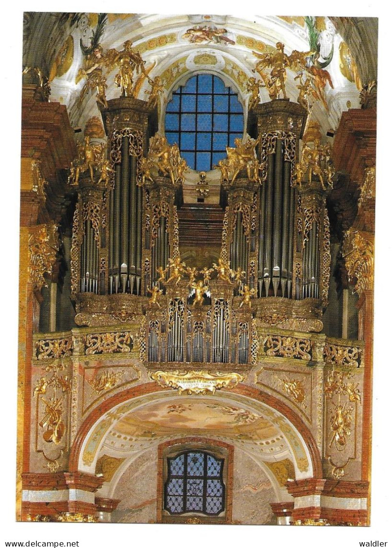 3390  MELK AN DER DONAU -- STIFT - STIFTSKIRCHE, ORGEL - Melk