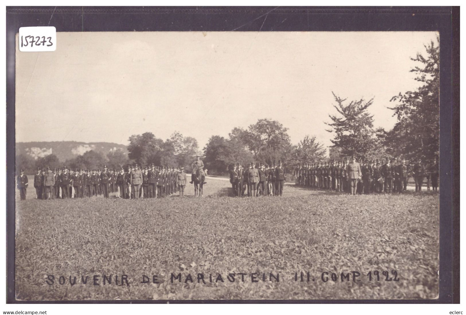 MARIASTEIN - ARMEE SUISSE - MILITAIRE - TB - Metzerlen-Mariastein