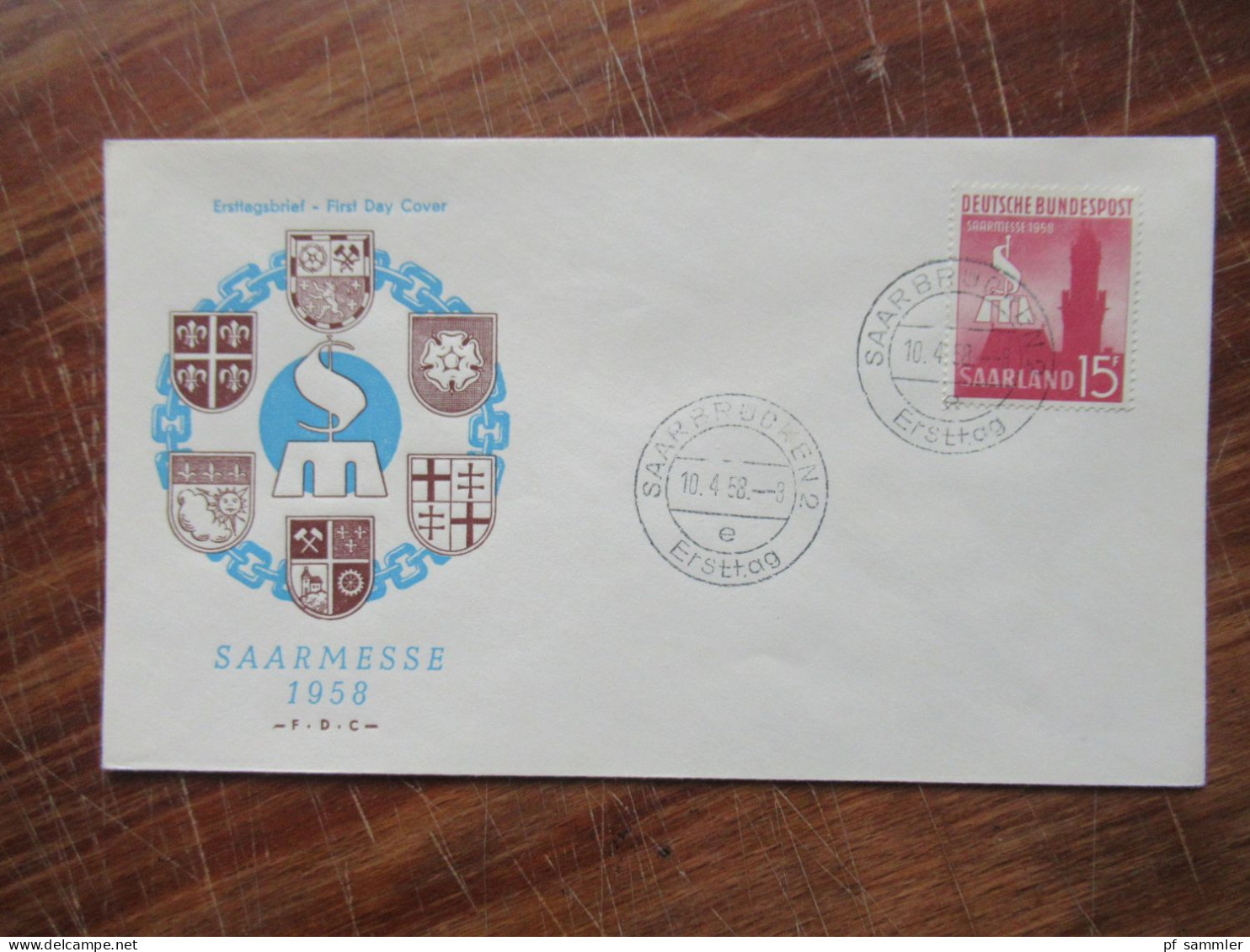 Saar / Saarland 1955 - 59 Belegeposten / FDC / Sonder PK insg. 41 Stück! Mit dem guten FDC Nr.329 (280€) Hoher KW!!