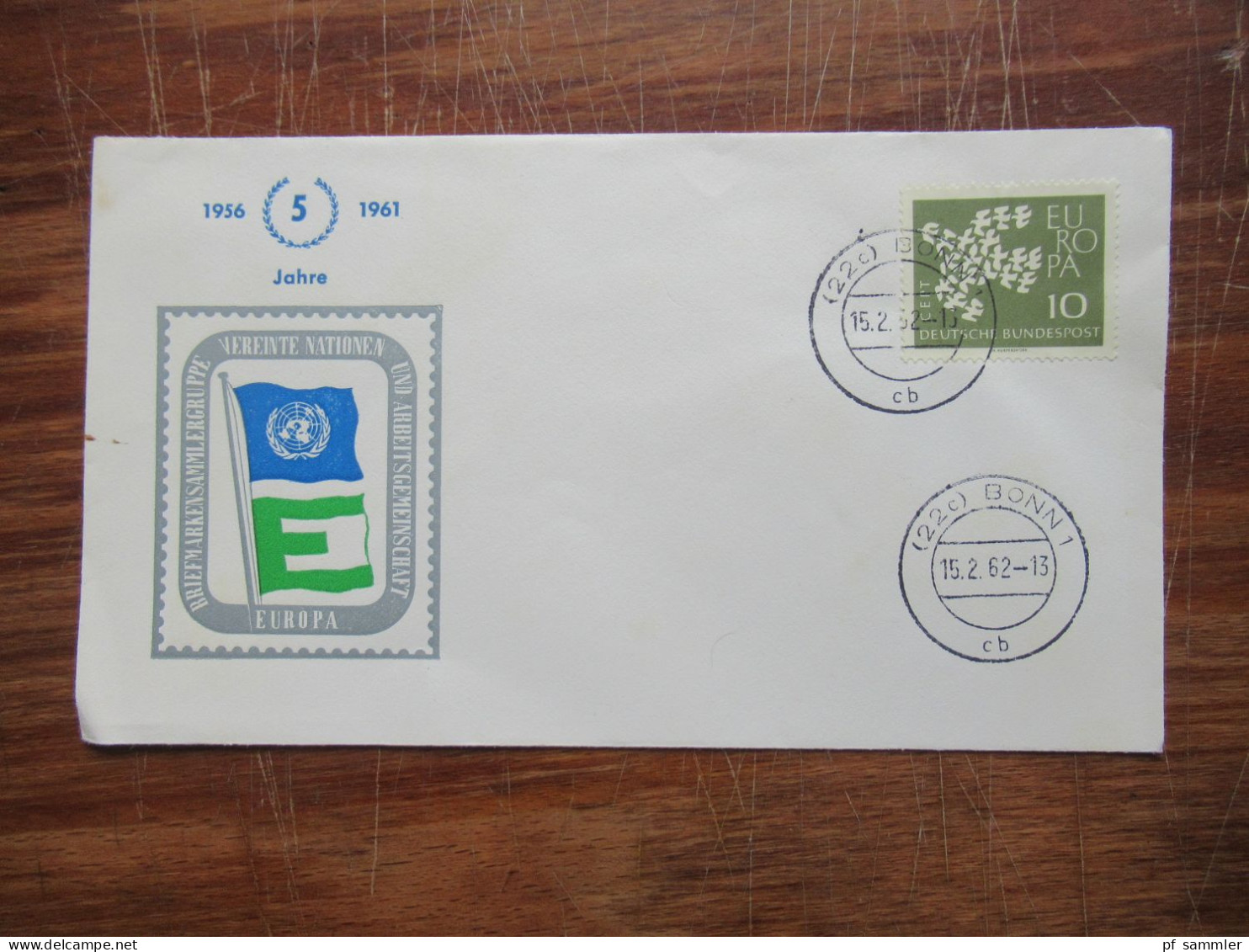 Europa / UN / NATO Luftpost Belege 1960 / 61 Insgesamt 15 Belege / Vereinte Nationen / Mit Ank. Stempel Usw. - Brieven En Documenten