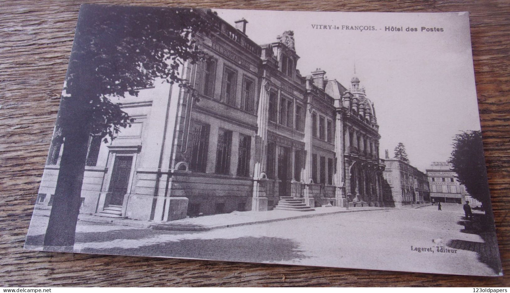 51  MARNE  VITRY FRANCOIS POSTE 1927 - Vitry-le-François