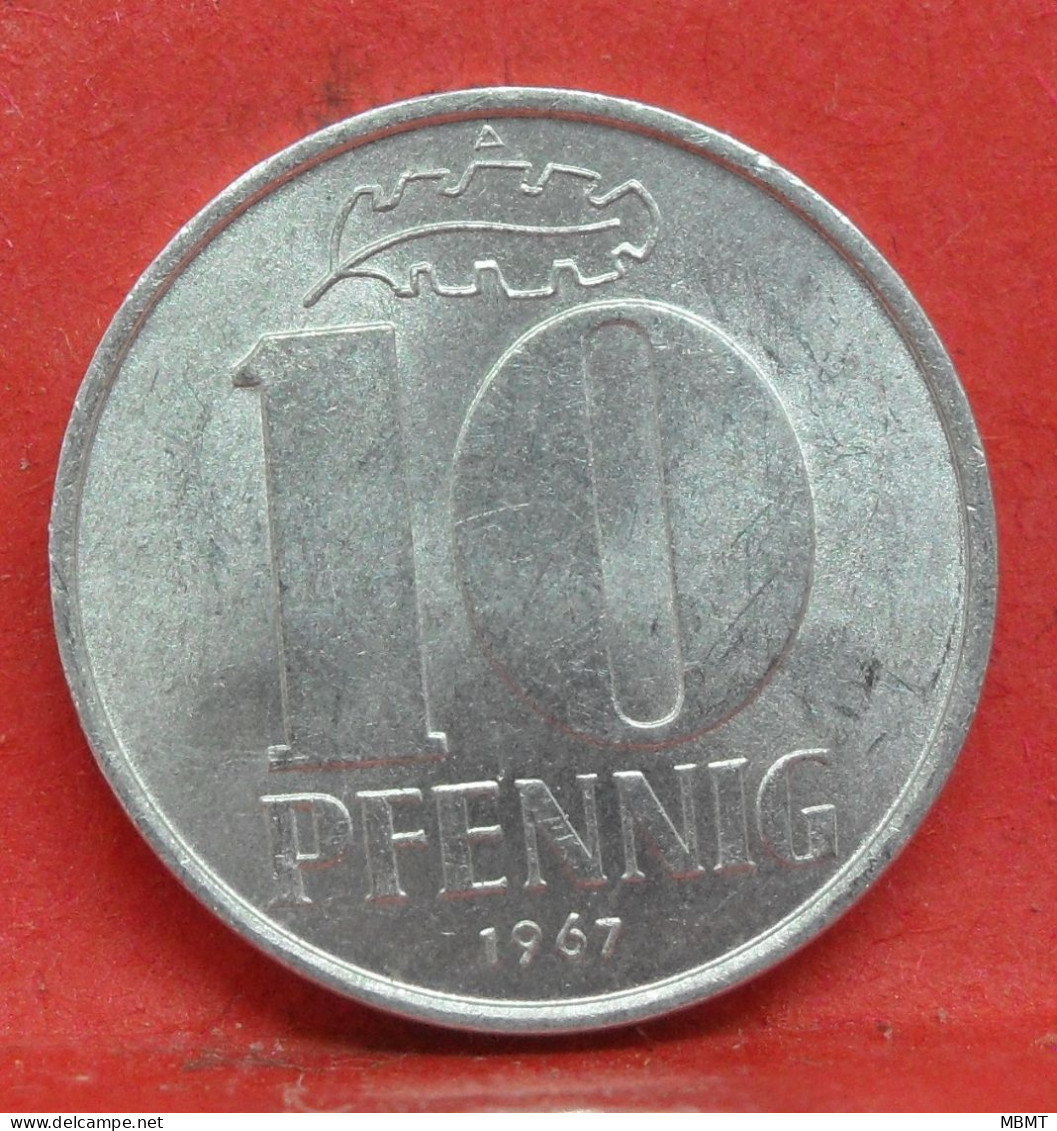 10 Pfennig 1967 A - SUP - Pièce Monnaie Allemagne - Article N°1535 - 10 Pfennig