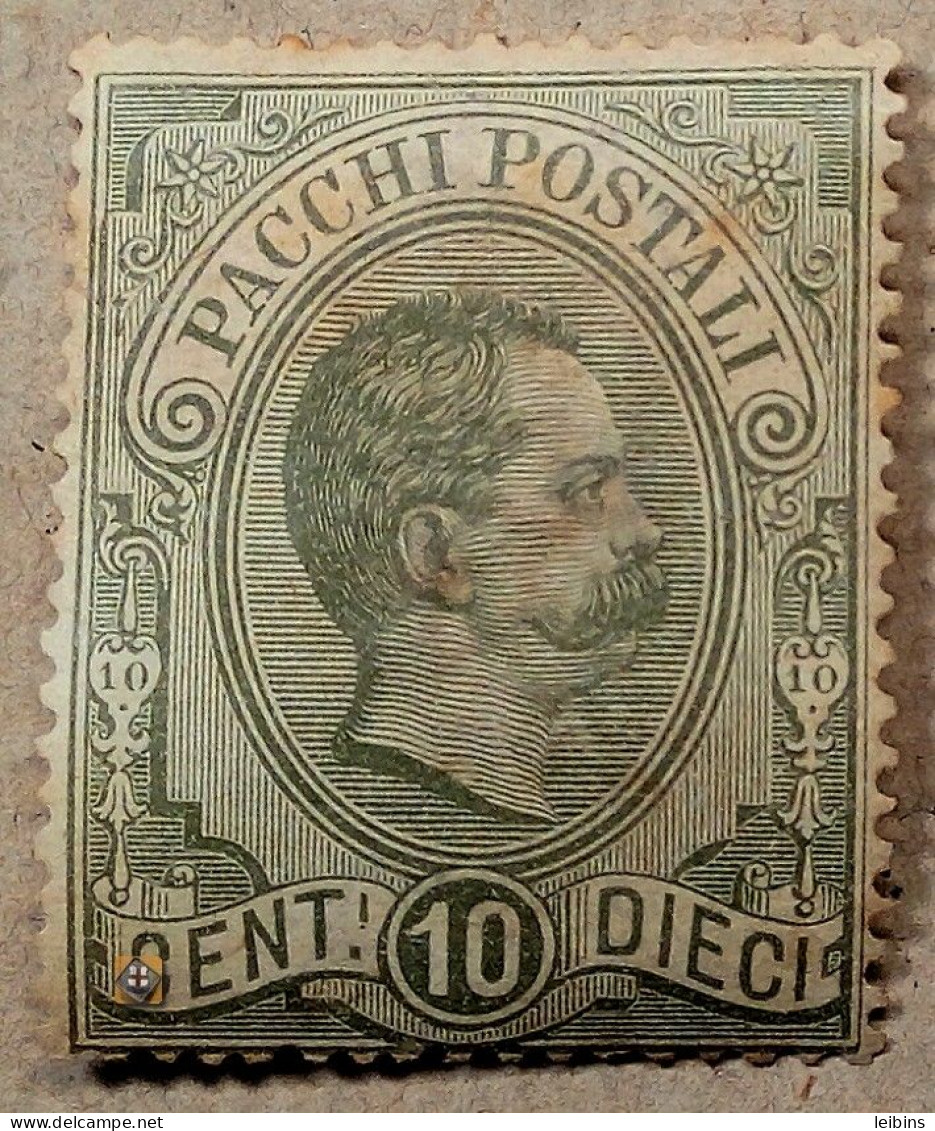 1884 Italien Mi.Pa 1, 10c /* - Colis-postaux