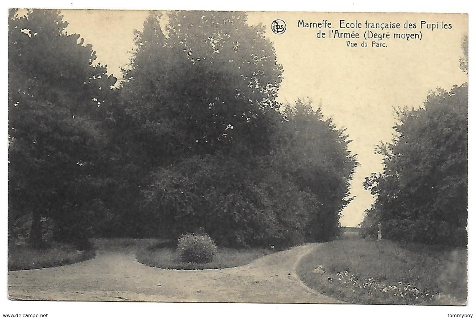 CPA Marneffe, Ecole Française Des Pupilles De L'Armée, Vue Du Parc - Burdinne