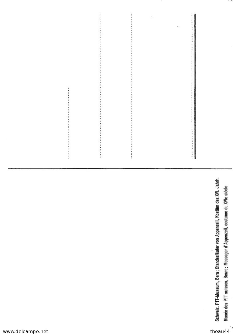 Lot De 13 Cartes Des Postes Et Télégrammes SUISSE - Les Messagers Cantonaux - Illustrateur " F. BOSCOVITSIJUN " - St. Anton