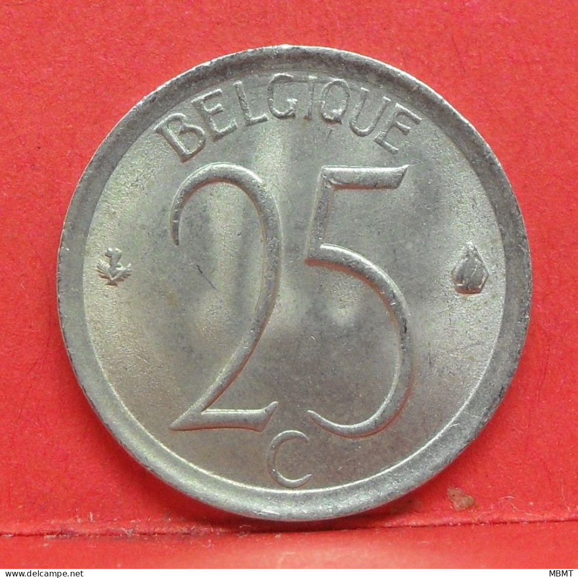 25 Centimes 1966 - TTB - Pièce Monnaie Belgique - Article N°1683 - 25 Cent