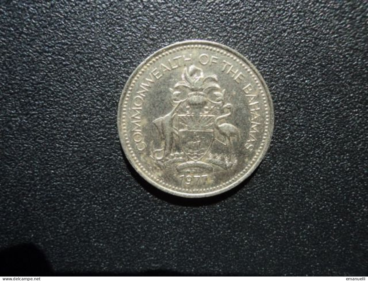 BAHAMAS * : 25 CENTS   1977   KM 63.1          SUP+ - Bahamas