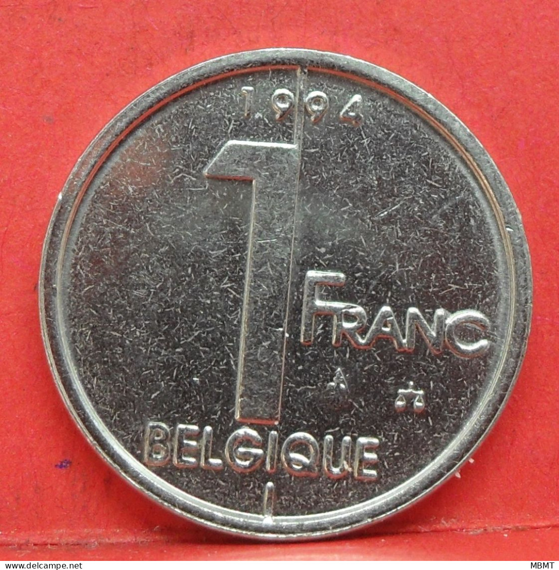 1 Franc 1994 - TTB - Pièce Monnaie Belgique - Article N°1796 - 1 Frank