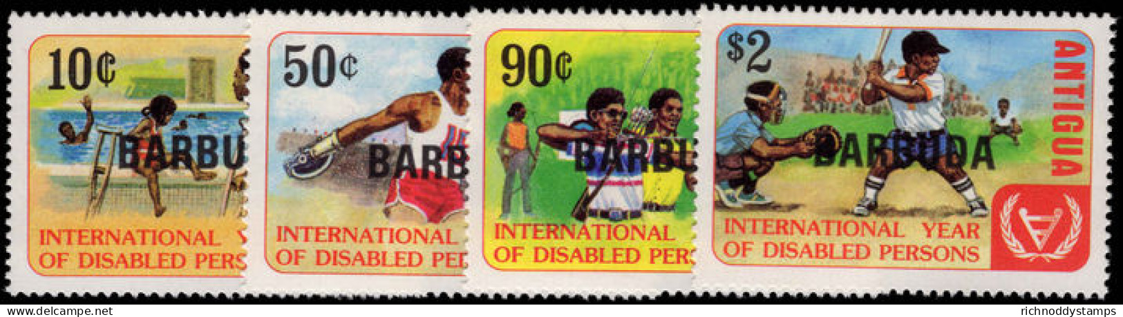 Barbuda 1981 International Year Of Disabled Persons (2nd Issue) Unmounted Mint. - Barbuda (...-1981)