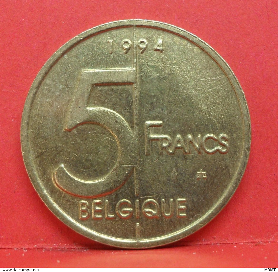 5 Francs 1994 - SUP - Pièce Monnaie Belgique - Article N°1834 - 5 Frank