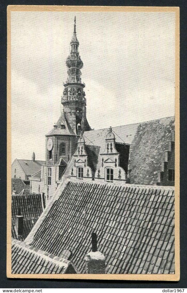 Stadhuis Zierikzee -  Not  Used  -   - 2 Scans For Condition.(Originalscan !!) - Zierikzee