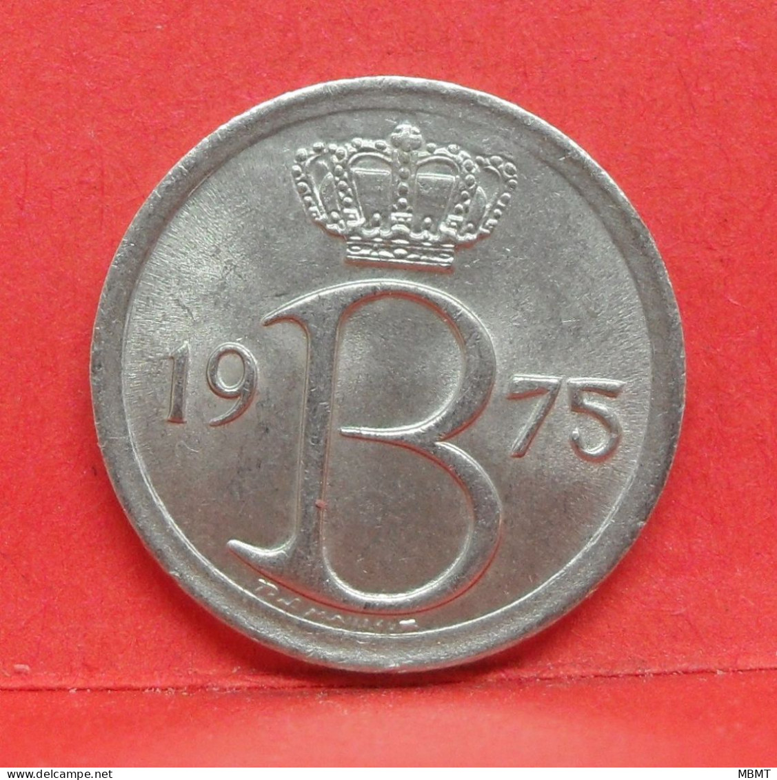 25 Centimes 1975 - TTB - Pièce Monnaie Belgie - Article N°1872 - 25 Cents