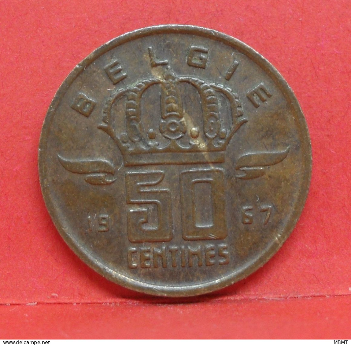 50 Centimes 1957 - TTB - Pièce Monnaie Belgie - Article N°1879 - 50 Cent