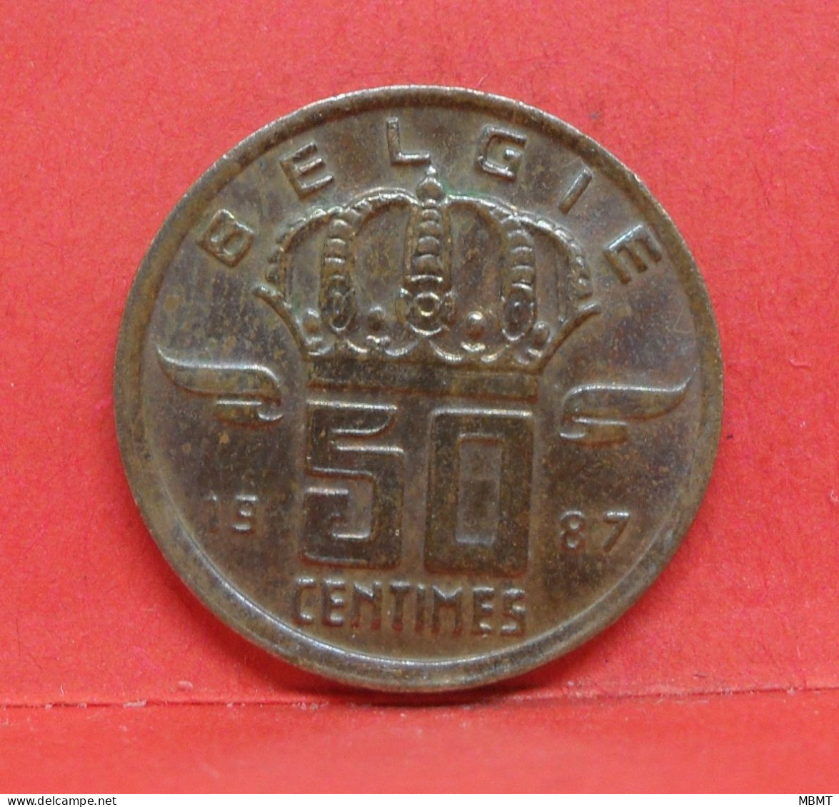 50 Centimes 1987 - SUP - Pièce Monnaie Belgie - Article N°1902 - 50 Centimes