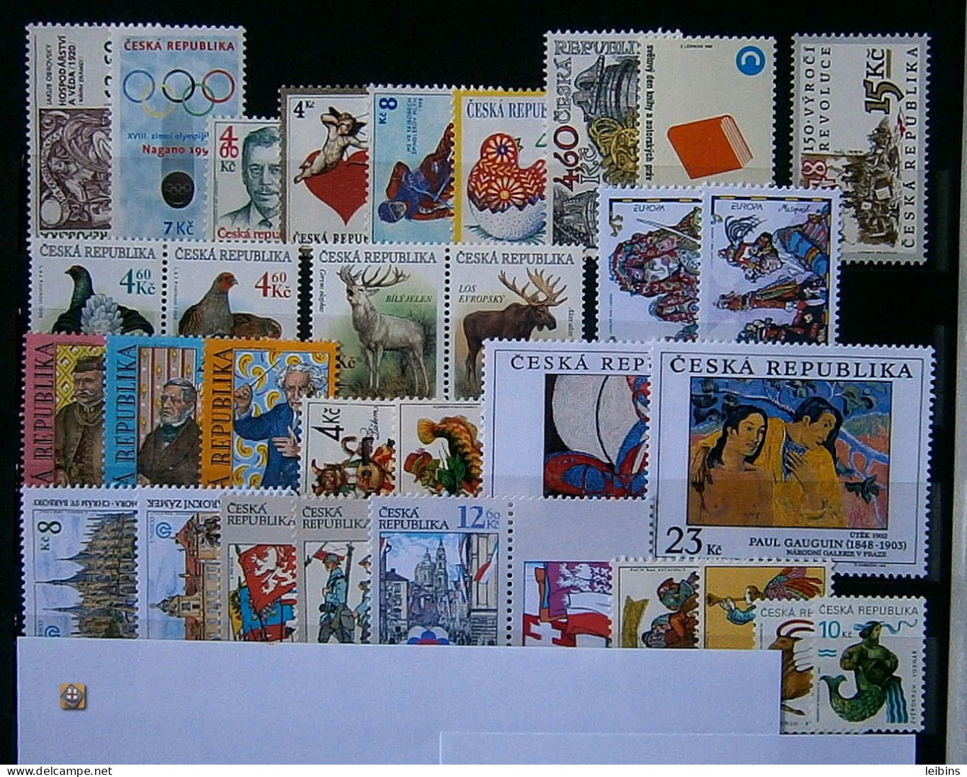 1998 Czech Republic Mi.Complete Year, Series, Blocks /** - Años Completos