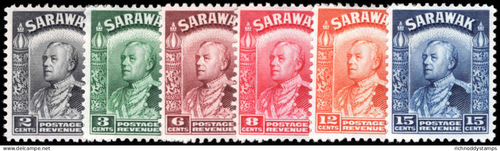 Sarawak 1941 Changed Colours Lightly Mounted Mint. - Sarawak (...-1963)