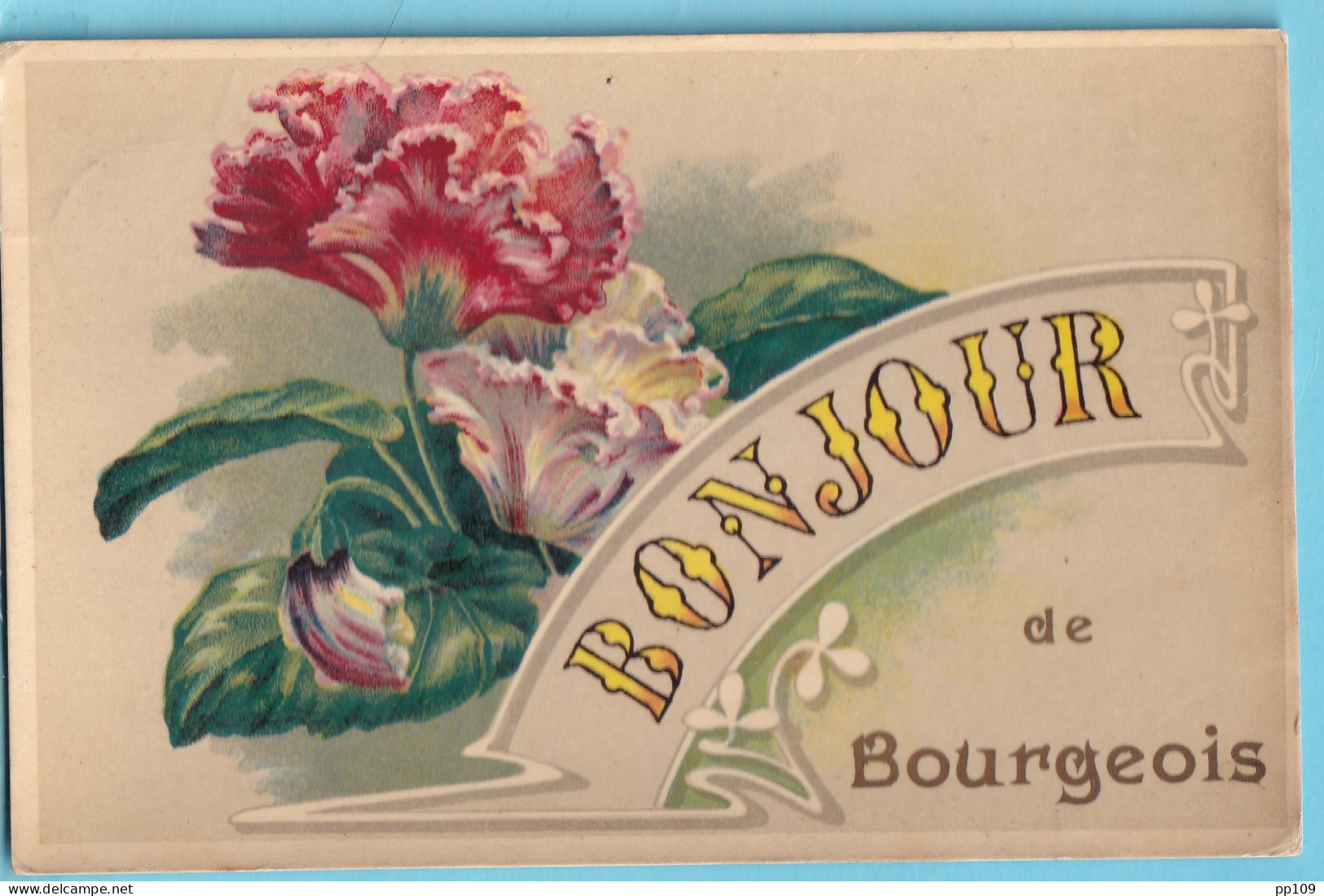 LA HULPE BOURGEOIS Bonjour De  ... !  1909  Obl Rixensart  Vers Interlaken  En Poste Restante  - Rare - La Hulpe