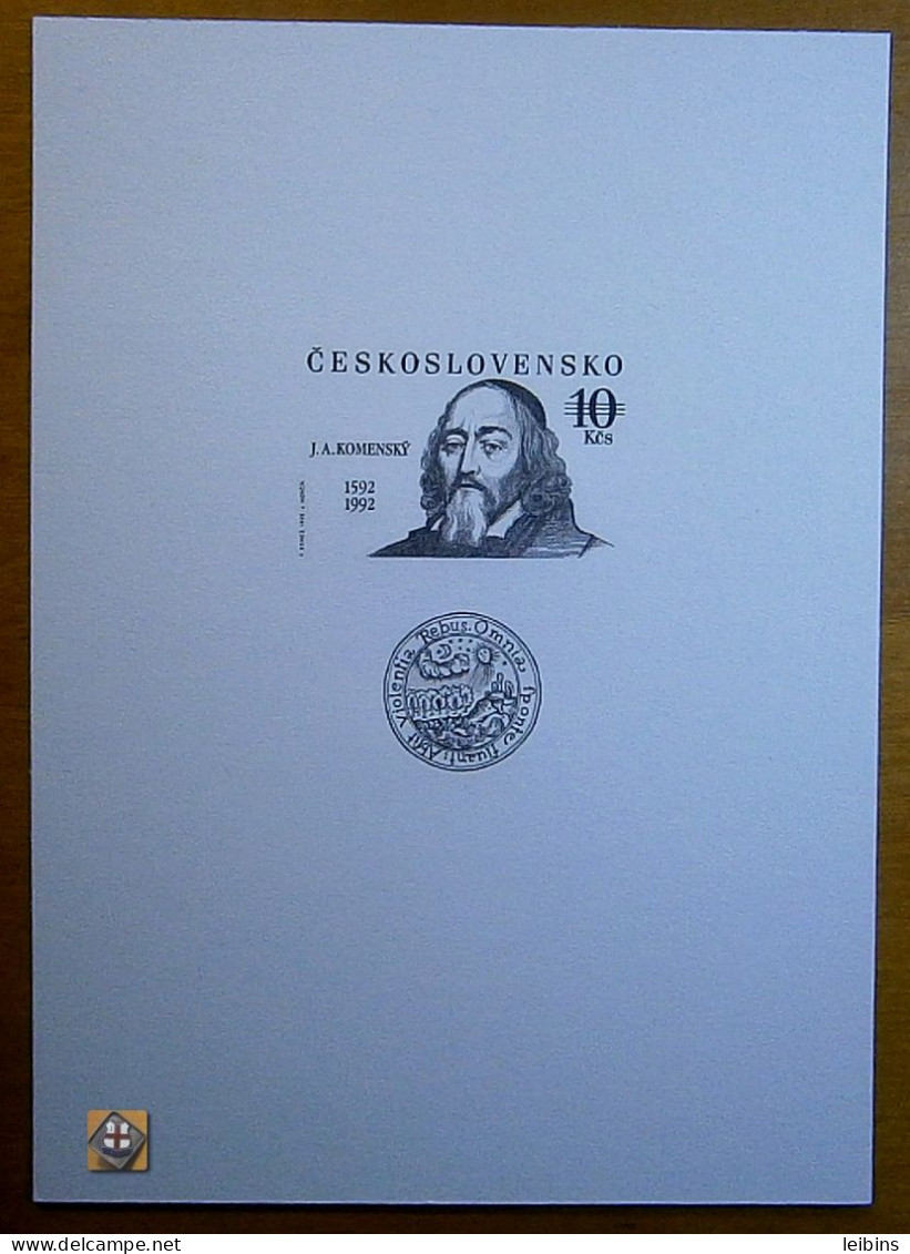 1992 Czechoslovakia PT 24 (Occasional Print) /+ - Sonstige & Ohne Zuordnung