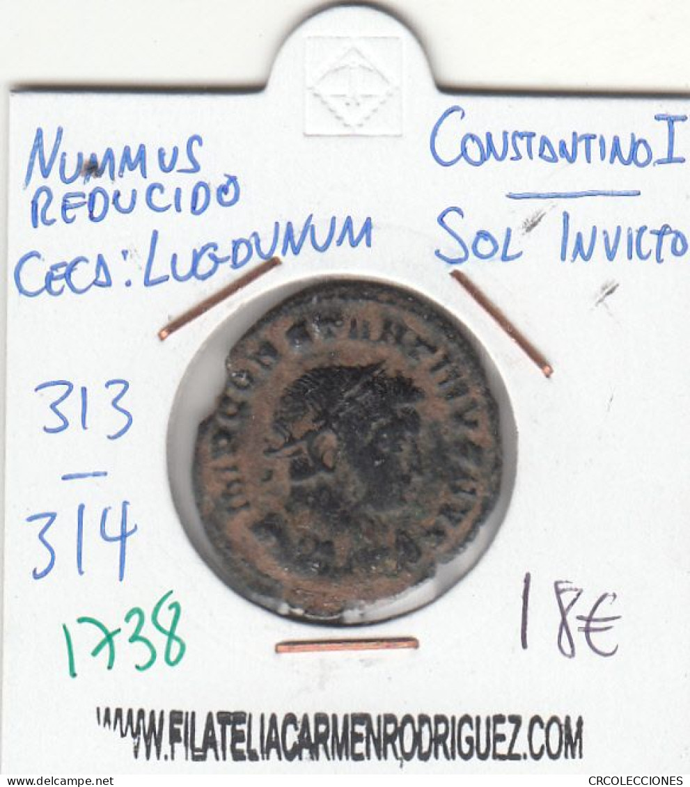 CRE1738 MONEDA ROMANA NUMMUS VER DESCRIPCION EN FOTO - Altri & Non Classificati