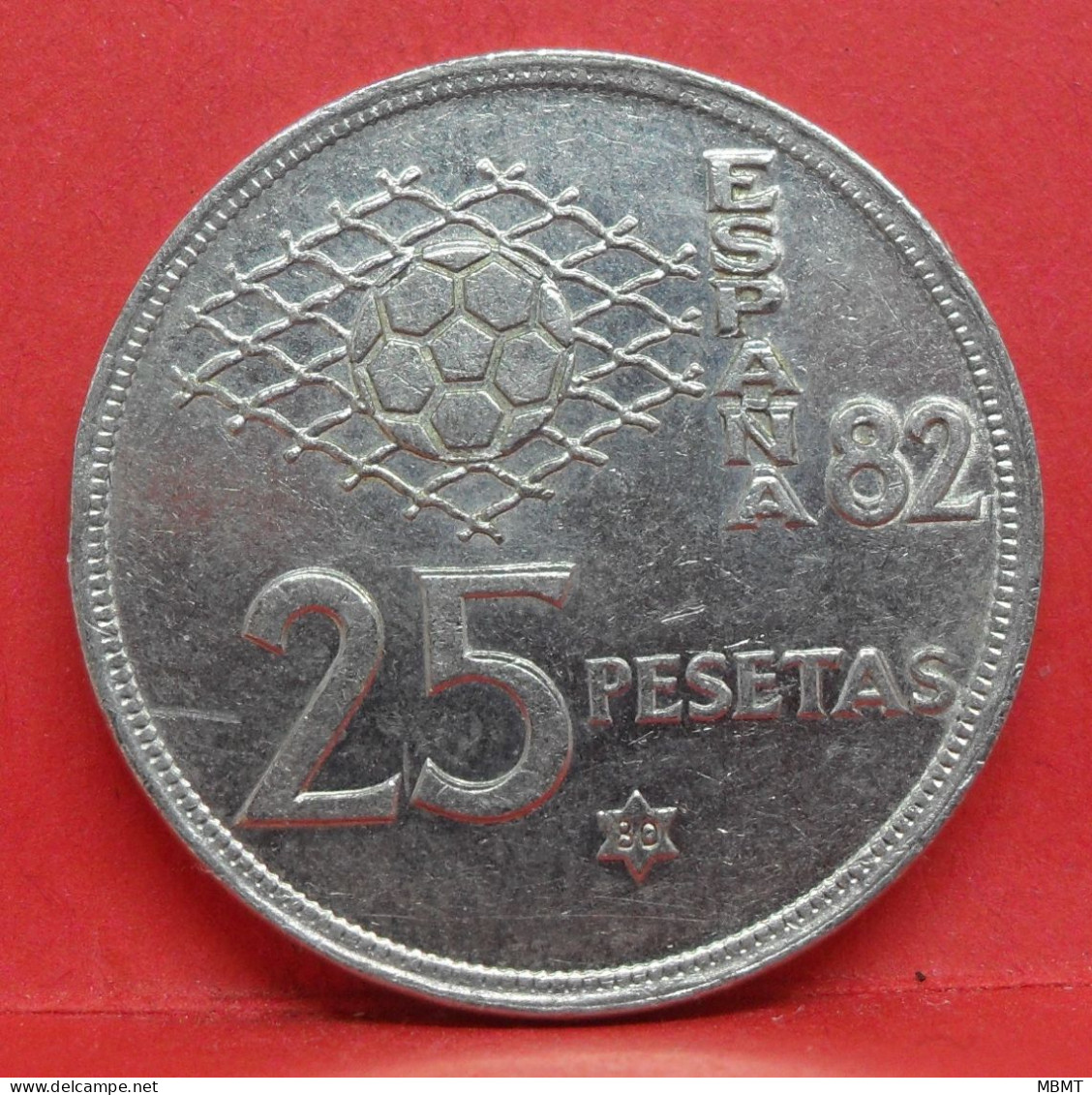 25 Pesetas 1980 étoile 80 - TTB - Pièce Monnaie Espagne - Article N°2453 - 25 Pesetas