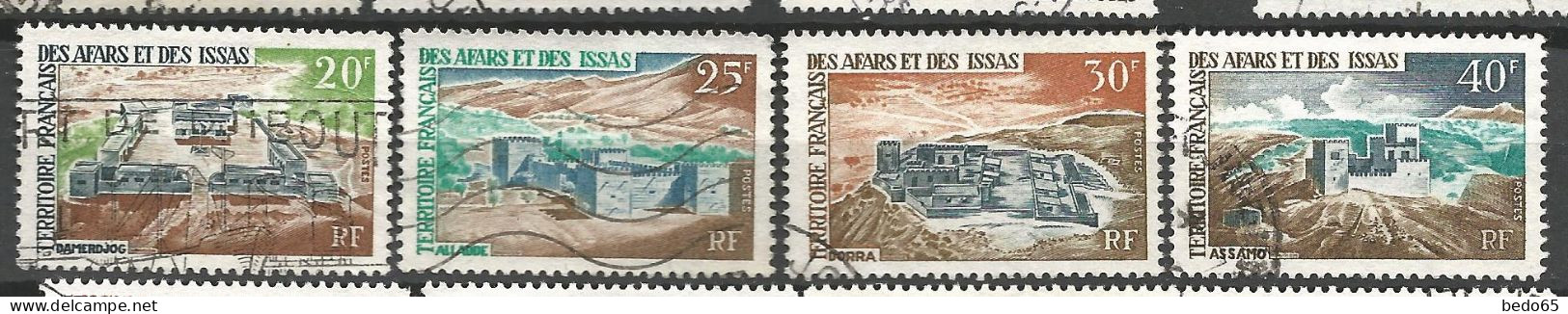 AFARS ET ISSAS N° 337 à 340 OBL / Used - Gebraucht