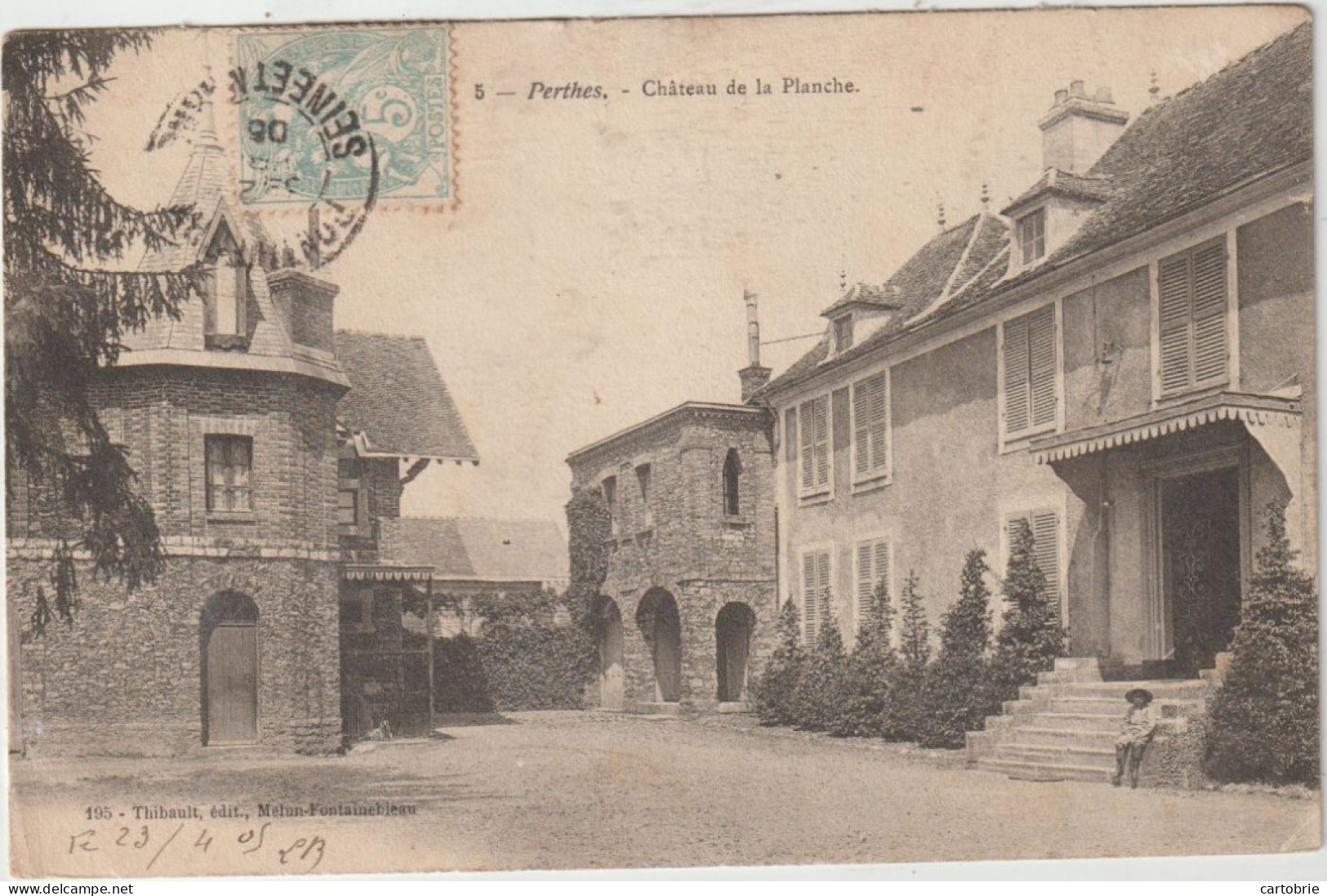 Dépt 77 - PERTHES - Château De La Planche - Perthes