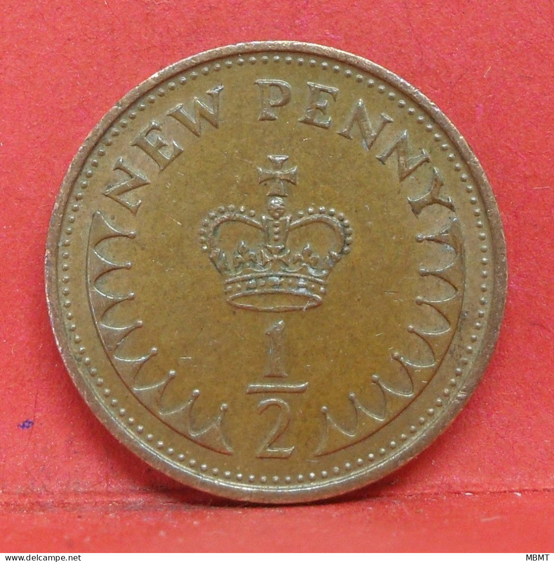 1/2 Penny 1971 - TTB - Pièce Monnaie Grande-Bretagne - Article N°2590 - 1/2 Penny & 1/2 New Penny