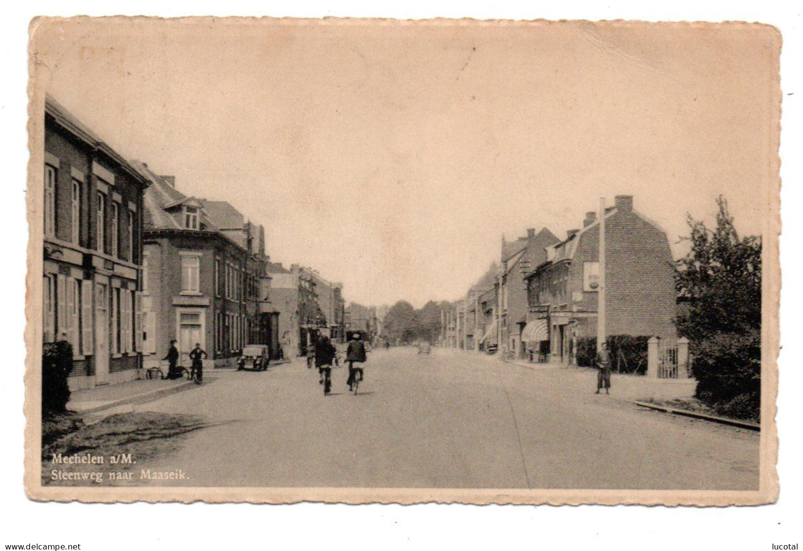 Mechelen A/ Maas - Steenweg Naar Maaseik - Uitg. R. Vertschelde - Maasmechelen