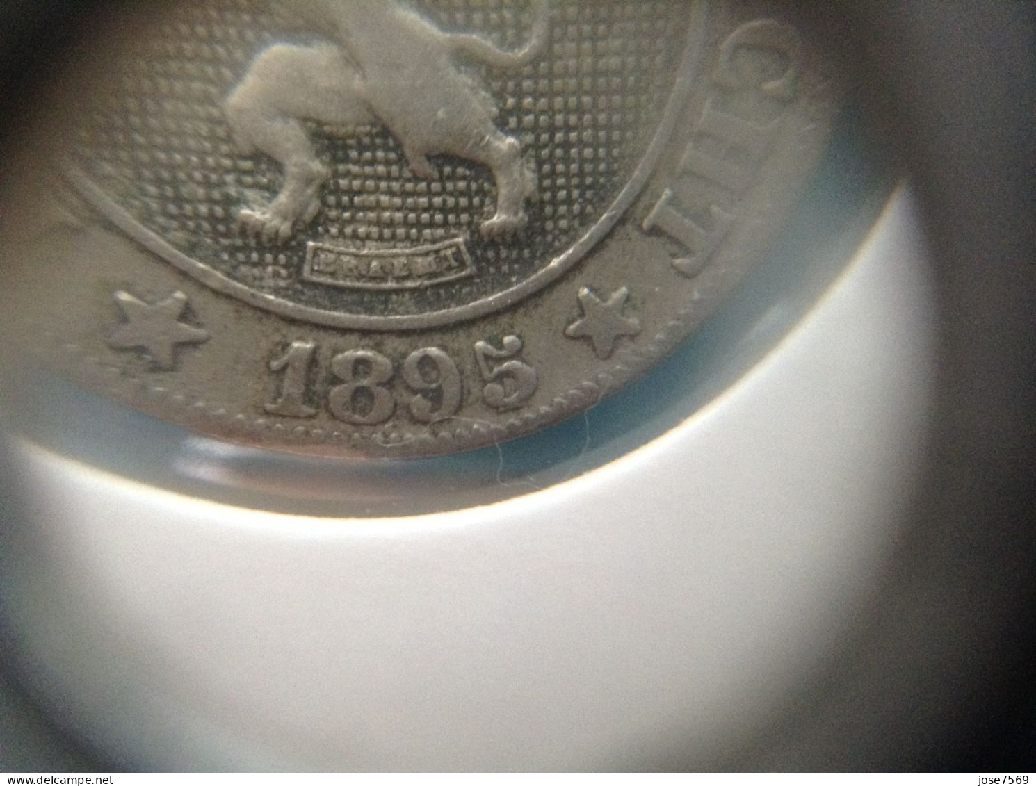 België Leopold II 10 Cent 1895 Over 94 Vl. (Morin 239a) - 10 Cent