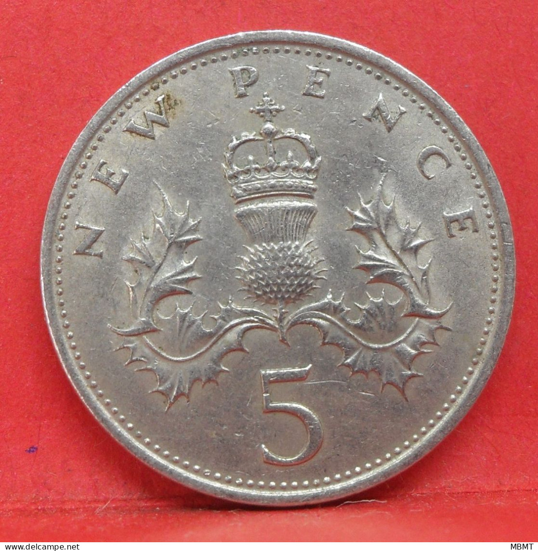 5 Pence 1968 - TTB - Pièce Monnaie Grande-Bretagne - Article N°2760 - 5 Pence & 5 New Pence