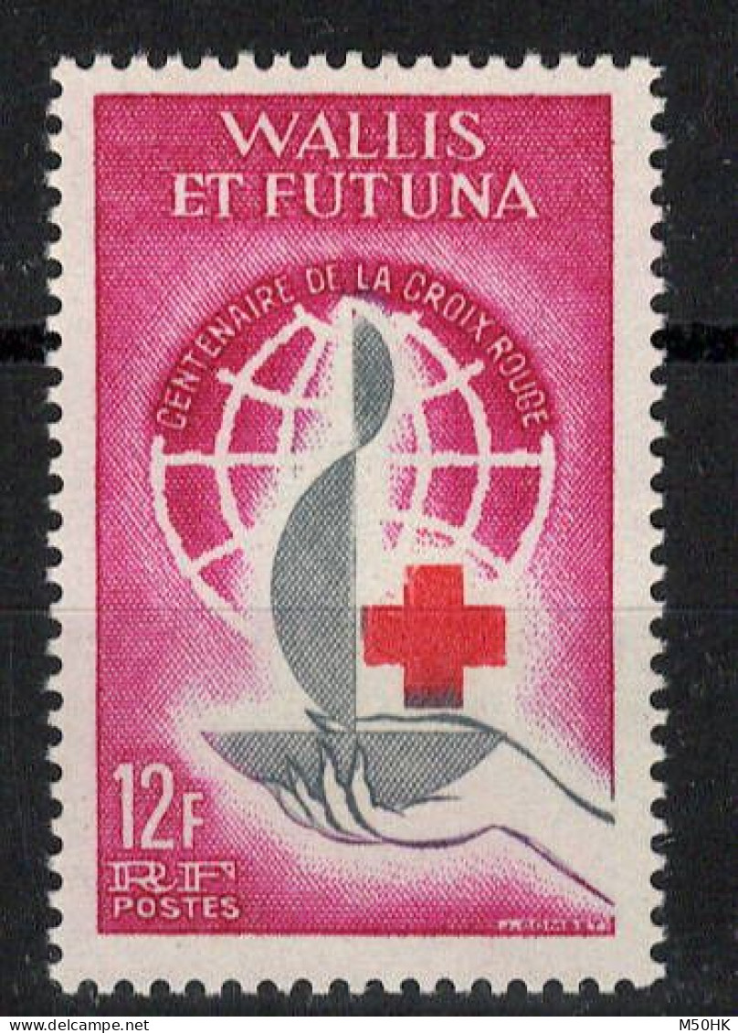 Wallis & Futuna - YV 168 N* MH Croix Rouge - Ongebruikt