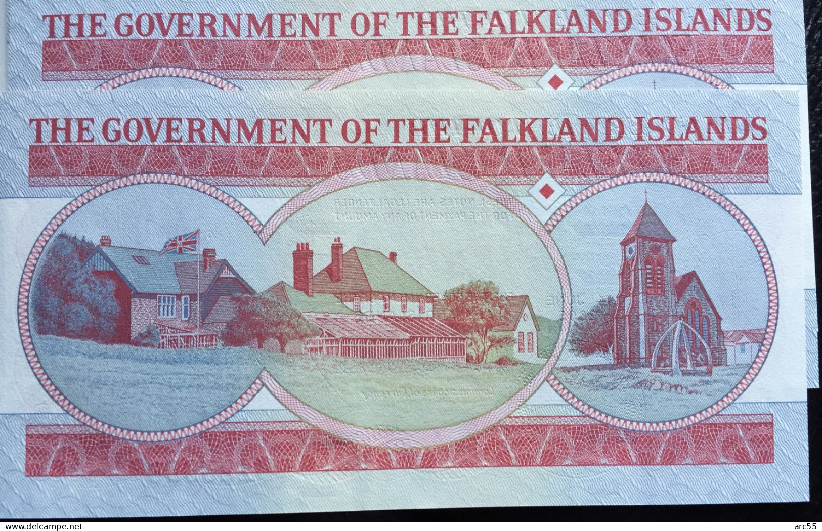 Falkland Islands £5 Pound 2005 Banknote UNC - 5 Pounds