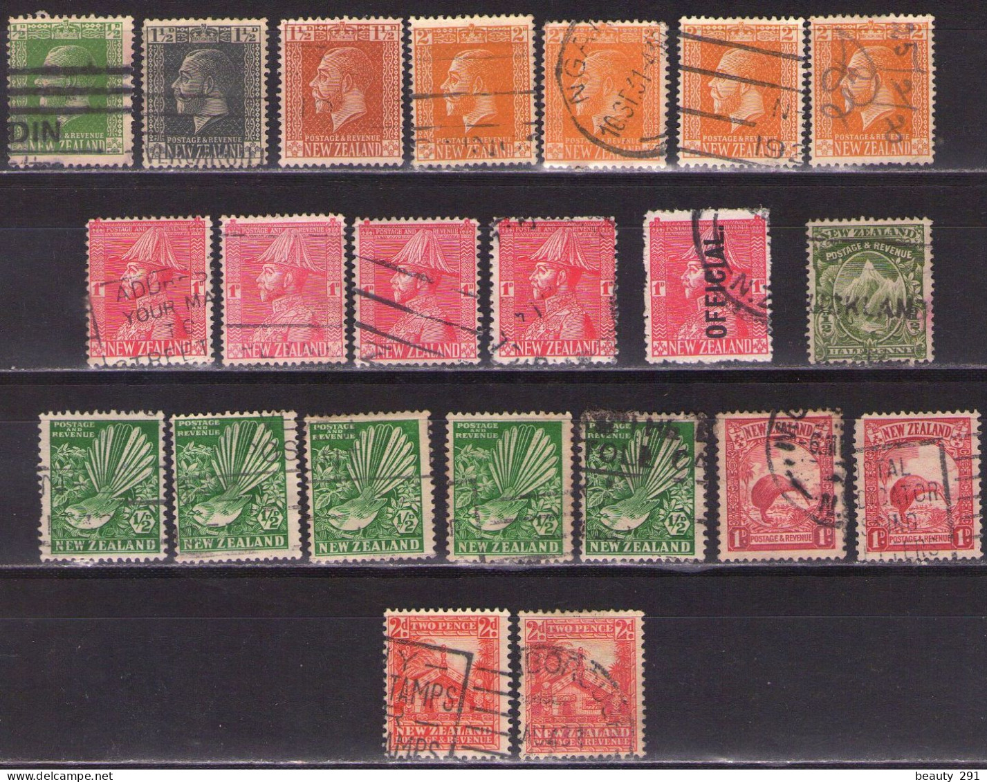 NEW ZEALAND LOT USED - Oblitérés