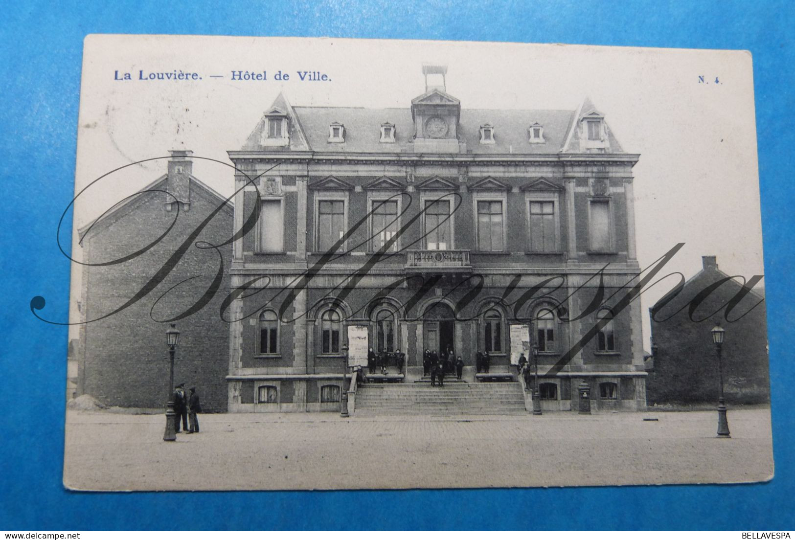 La Louviere Hotel De Ville  Gemeentehuis 1906 - La Louvière