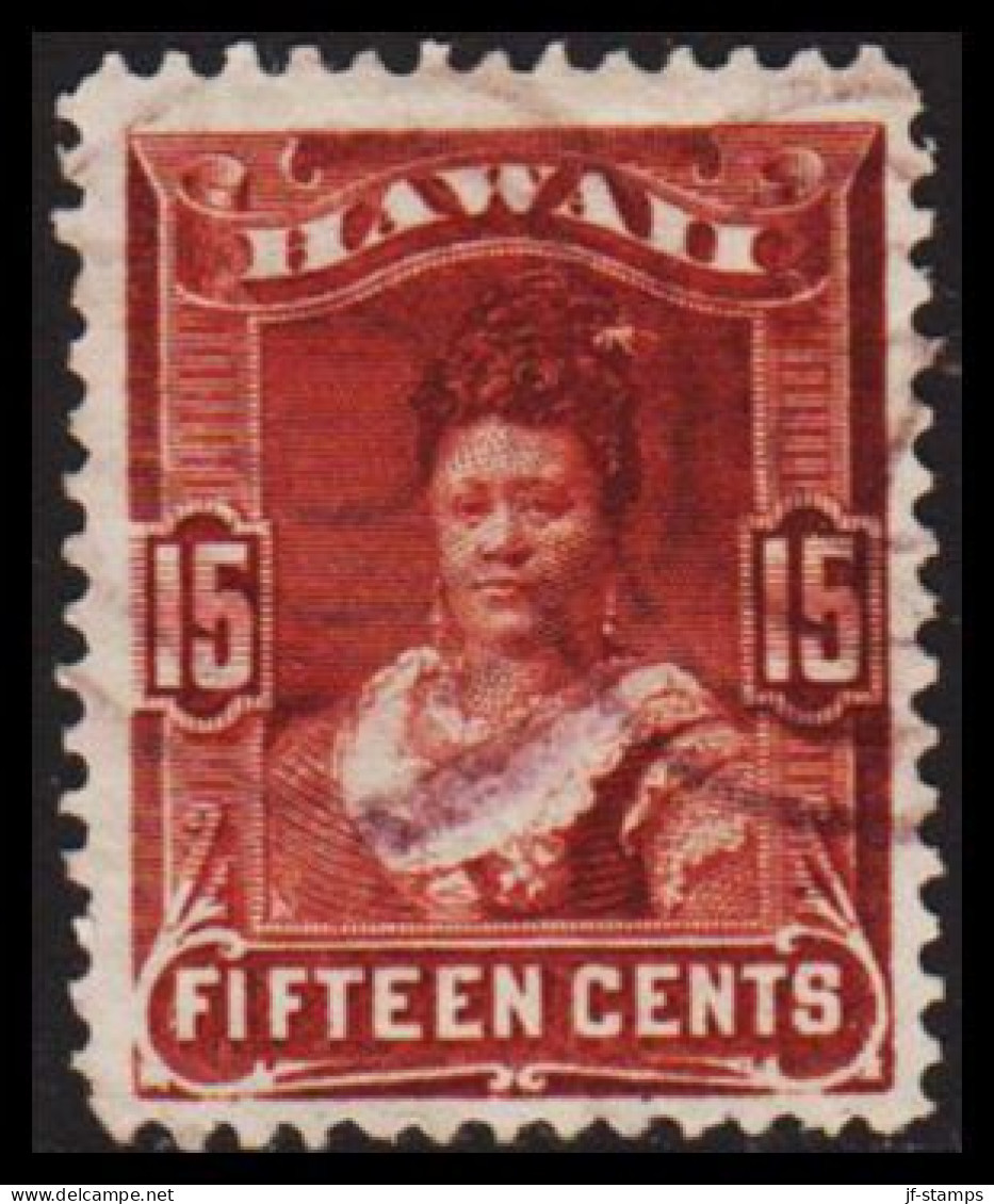 1882. HAWAII. Kapiolani 15 CENTS.  (Michel 26) - JF534923 - Hawaii