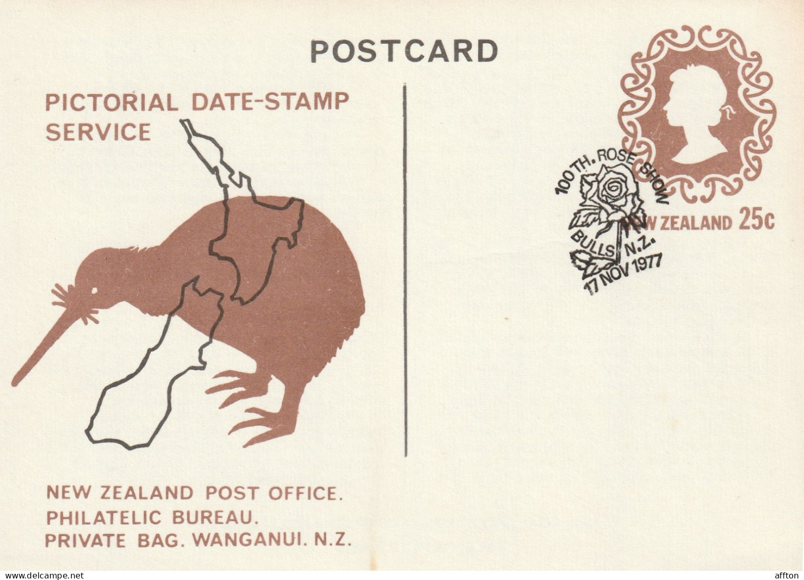 New Zealand Card Cancel - Postal Stationery