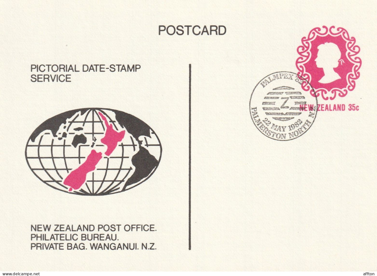 New Zealand Card Cancel - Postal Stationery