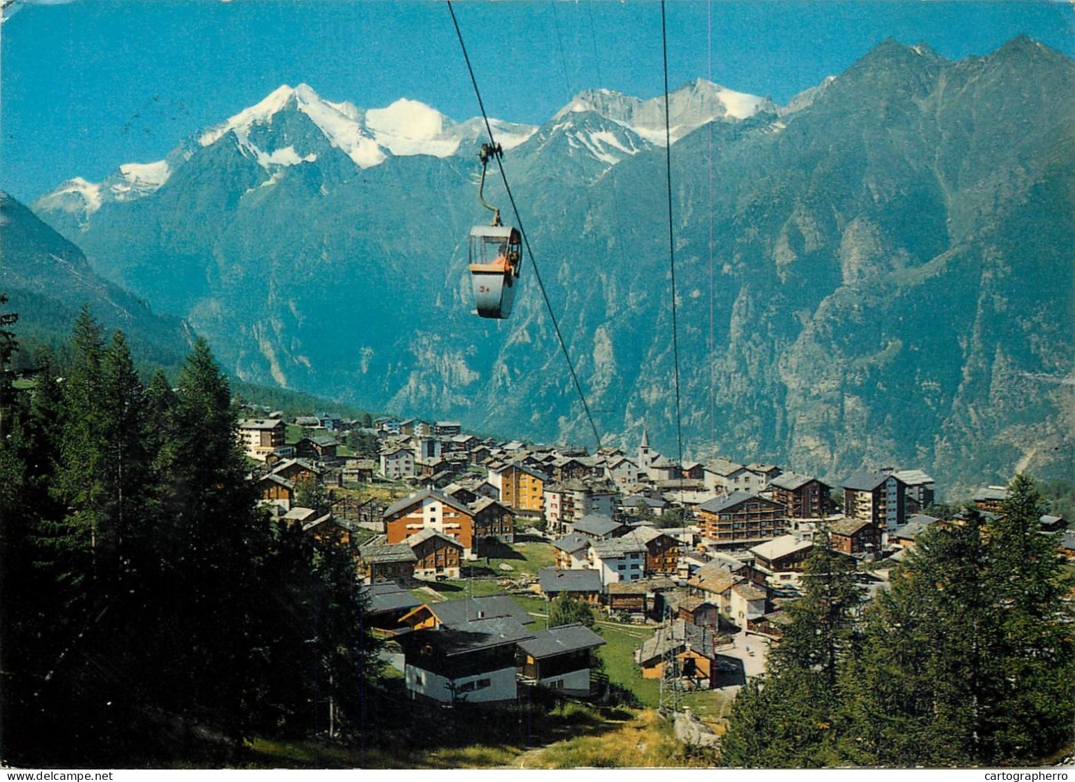 Switzerland Grachen Wallis Weisshorn - Horn