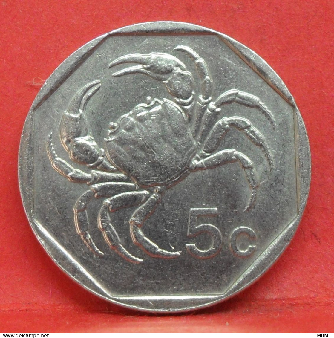 5 Cents 1991 - TTB - Pièce De Monnaie Malte - Article N°3684 - Malta