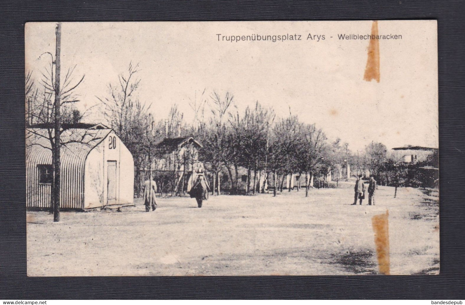 Kazakhstan Russland Arys Арыс Truppenubungsplatz Wellblechbaracken ( Feldpost 8. Komp. Inf. Regt. 445   56635) - Kazachstan